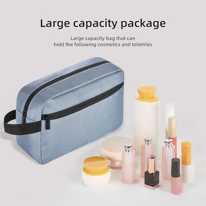 Icramsy Travel Toiletry bag Toiletry bag for women men Hanging Cosmetic bag Travel accessories for Women Men (Blue) - color: Blue