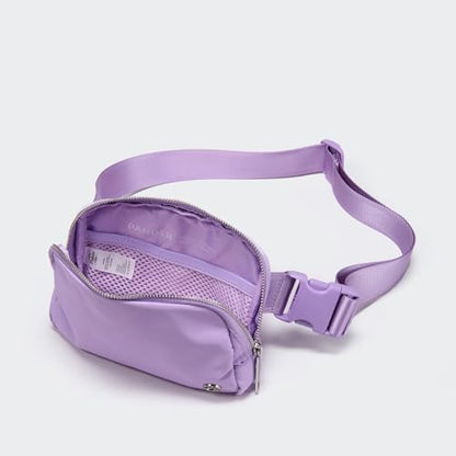 Pander Everywhere Belt Bag for Women, Fashion Waist Packs, Crossbody Bags, Everywhere Belt Bag with Adjustable Strap (Lilac Purple). - color: Lilac Purple