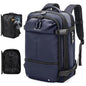 Travel Backpack with Vacuum System,60L Expandable Vacuum Backpack Travel with TSA Lock,17.3 inch Laptop Backpacks Vacpack Backpacks with Vacuum(Blue,Built-in Air Pump) - color: Blue
