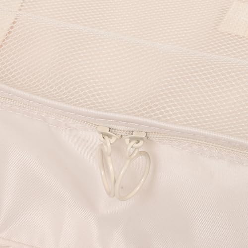 Alipis 7pcs Waterproof Travel Packing Cubes Set for Women Large Capacity Suitcase Organizer Bags Beige Compression Travel Accessories for Luggage and Backpack
