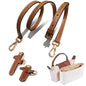 2-Pack Mini Bag Strap Kit & Small Purse Organizer Insert,Compatible with Small Foldable Totes