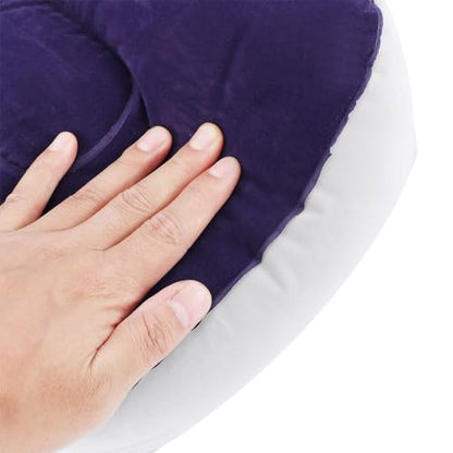 Inflatable Foot Rest, Portable Footrest Pad, Inflatable Foot Relax Cushion, Leg Up Relaxing Foot Stool for Home, Office, Camping