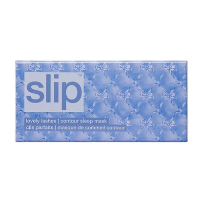 slip Pure Silk Contour Sleep Mask: Protect Your Delicate Lashes with Our Innovative, Lash-Friendly Design. Experience Uninterrupted Beauty Sleep with Slipsilk™ Comfort, 1 Contour Mask, Bluebelle - color: Bluebelle