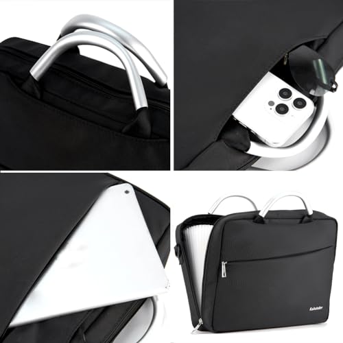 KaAutoler Accordian File Organizer with Handle,Folder with Zipper & Labels,12 Pocket Expanding File Folder