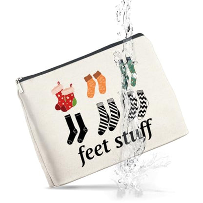 Travel Socks Organizer Bag Feet Stuff Storage Pack Zipper Pouch for Travel Suitcase Luggage