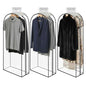 Clear Garment Bags for Hanging Clothes 3-piece set 50 inches Storage Bags With Zipper for Shirts, Suit,Jackets,Coats,sweater,Dresses,gowns,etc. - size: 50inch
