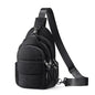 TOPEAST Sling Bag for Women, Anti-Theft Crossbody Bag with RFID Blocking & Water Bottle Holder for Travel, Water-resistant - color: Black
