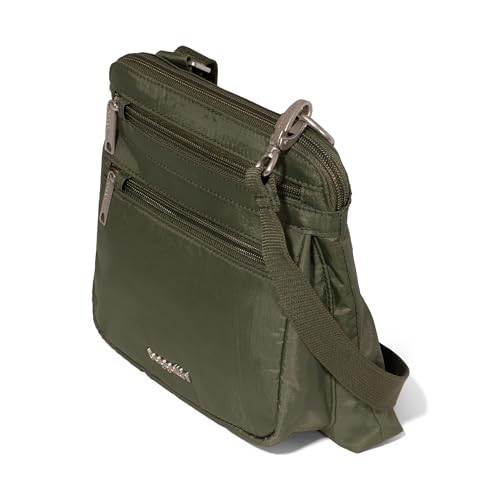 Baggallini Securtex Anti-Theft Crossbody - color: Thyme