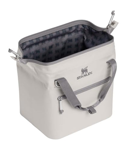 Stanley All Day Julienne Soft Cooler Bag and Lunch Box | Insulated Travel Bag with Zipper | BPA-Free - color: Ash, style: Mini