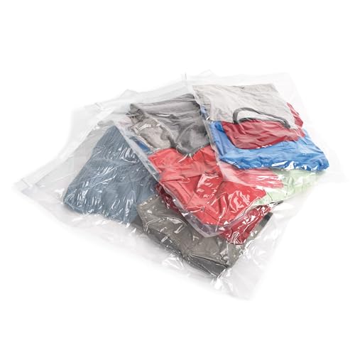 Samsonite Compression Packing Bags, Clear, 3-Piece Kit (Pouch/Carry-On/Large) - size: 16"