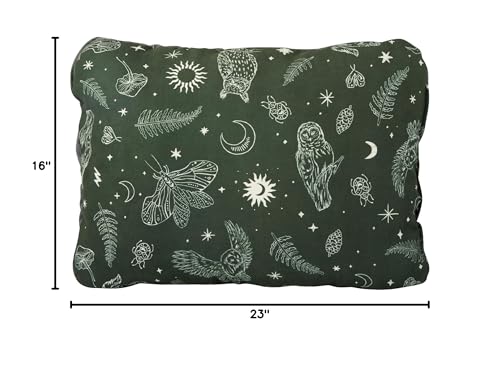 Therm-a-Rest Compressible Cinch Camping and Backpacking Pillow, Large - 16 x 23 Inch, Woodland - color: Woodland, size: Large - 16 x 23 Inch