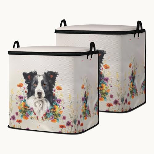 2pcs closet organizers and storage under bed,clothing blanket sweater sheet bedding comforter duvet quilt pillow toy storage bags with lids,dorm room essentials for containers 95L - color: 41