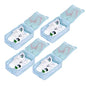 Travel Shoe Bags, Foldable Waterproof Shoe Pouches Organizer-Double Layer (4 Blue Shoe Bag) - color: Blue, size: 4 Packs