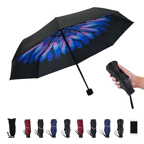 SY COMPACT Travel Umbrella - Lightweight Portable Mini Compact umbrellas-Factory outlet shop - color: lucite