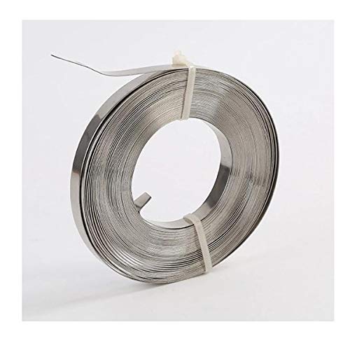 Steel Packaging Strapping Tensioner Banding Tool, 100 Feet 3/4" Width 304 Stainless Steel Band Coil, 100pcs 3/4" Width Ear-Lokt Buckles, Complete Strapping Set - style: Upgraded Style Tensioner Set