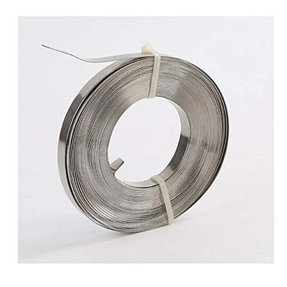 Steel Packaging Strapping Tensioner Banding Tool, 100 Feet 3/4" Width 304 Stainless Steel Band Coil, 100pcs 3/4" Width Ear-Lokt Buckles, Complete Strapping Set - style: Upgraded Style Tensioner Set