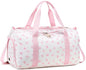 Gym Bag Duffle Bag with Wet Pocket Weekender Overnight Sports Duffels with Shoe Compartment for Girls Kids Women Travel Dance Cheer Bags (Pink Bow Pattern) - color: Pink Bow Pattern