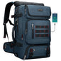 WITZMAN Carry on Travel Backpack for Men Women Airline Approved Convertible Nylon Duffle Backpack Luggage Bag (B682 Blue) - color: 04.blue