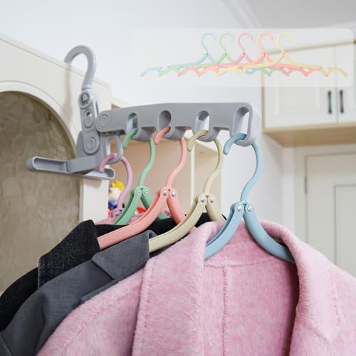 1Pcs Clothes Drying Rack Foldable and 10 Pcs Travel Hangers and 1pcs Organizer Bag,Foldable Design Doesn't take up Much Space, Great Combo for Travel/Hotel/Cruise. - style: 1+10 Pcs