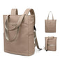 Convertible Laptop Backpack for Women Men Carry on Tote Backpack Teacher Bookbag for College Work Nurse Travel Leisure,16 Inch,Champagne Brown - color: Champagne Brown