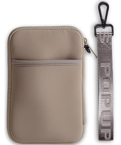 POPUPS Passport Travel Wallet for Women - Large Multiple Document Organizer and Holder with Wristlet - Taupe - color: Taupe