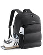 BAGSMART 30L Travel Backpack for Women, Carry on Backpack for Airplanes, Gym Backpack with Shoe Compartment, Lightweight Travel Bag Fits 15.6 Inch, Water-Resistant, Black - color: Black