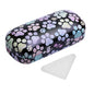 PERFECTSIGHT Sunglasses Case, Large Hard Shell Glasses Case, Cute PU Leather Protective Eyeglasses Case for Women Men - color: Multicolor Paw