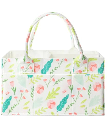 Mr. Pen- Baby Diaper Caddy Organizer, Blooming Palette, Nursery Storage Bin and Car Organizer for Diapers and Baby Wipes - color: Blooming Palette, size: 1 Pack, Regular