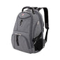 SWISSGEAR 1900 ScanSmart Laptop Backpack, Fits Most 17-Inch Laptops, TSA-Friendly Lay-Flat Design, RFID Protection, and Tablet Pocket, Black, 31L, 18.5-Inch - color: Heather Grey