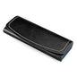 LifeArt Eyeglass Case Hard Shell, Portable Sunglass Case, Fashionable PU Leather Eyeglass Case, Lightweight - color: F_637-2_black