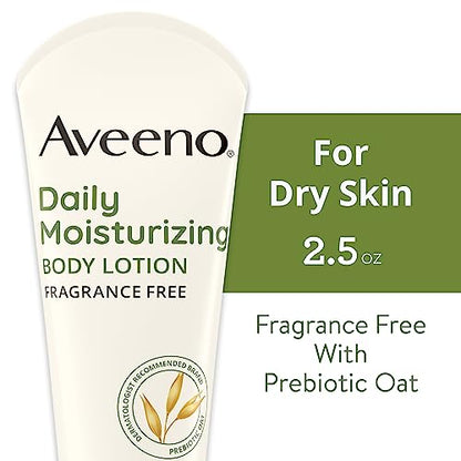 Aveeno Daily Travel Essentials Gift Set with Daily Moisturizing Lotion, Daily Moisturizing Body Wash, Calm + Restore Makeup Removing Wipes, & Calm + Restore Oat Gel Moisturizer, 4 items - size: 4.5 Fl Oz (Pack of 4)