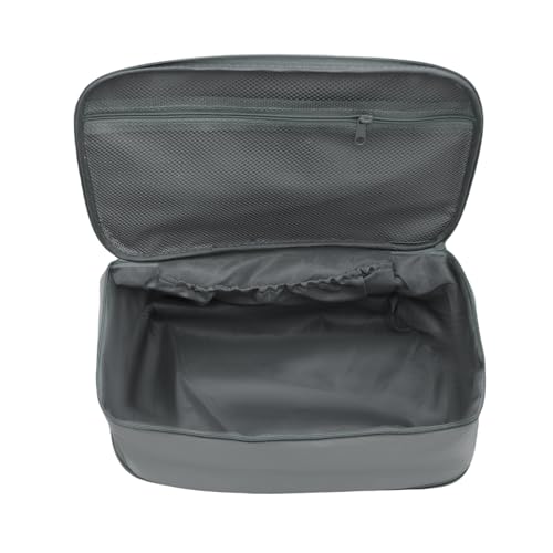 Portable Underwear Bra Storage Bag Waterproof Travel Organizers Multi-Layer Toiletry Packing Cube - color: B style-grey