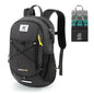 SKYSPER Foldable Small Backpack – 20L Lightweight Hiking Daypack with Chest Belt Packable Travel Rucksack for Women Men