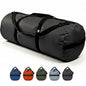 175L Extreme Duffel Bag, Heavy-Duty Gear Bag, 1050D Tuff Cloth, Diamond Ripstop, Reinforced Stitching - Black (18” x 42") - color: Black, size: 18” x 42" (175 Liters)