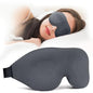 NEWVANGA Sleep Mask for Back and Side Sleeper, Block Out Light, Luxury Sleeping Eye Mask of 3D Night Blindfold, Zero Pressure Breathable Travel Eye Cover Grey - color: Grey
