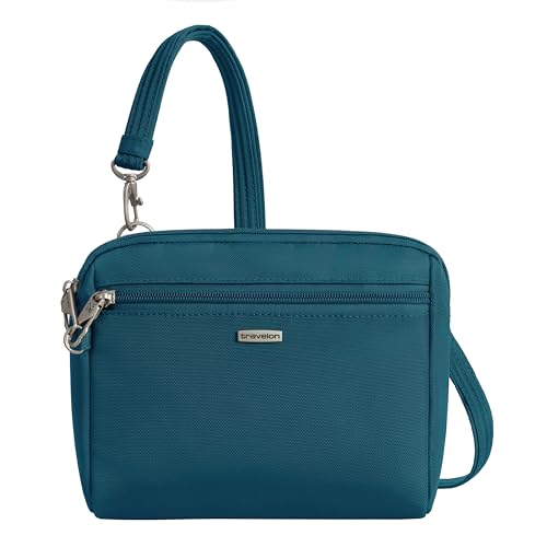 Travelon Anti-Theft Classic Convertible Crossbody & Waist Pack - color: Teal
