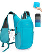 ECOHUB 15L Lightweight Packable Hiking Backpack for Travel, Small Daypack with Chest Strap & Phone Pocket, Water Resistant Foldable Backpack for Men Women - color: Pacific Teal