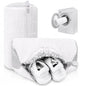 Shoe Washing Machine Bag – Reusable Laundry Shoe Bag for Sneakers, Running Shoes & White Shoes, Helps Protect Against Deformation, Scratches & Washer Damage (White) - color: White