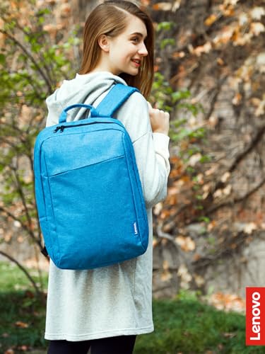 Lenovo Casual Laptop Backpack B210 - 15.6 inch - Padded Laptop/Tablet Compartment - Durable and Water-Repellent Fabric - Lightweight - Blue - color: Blue, size: 15.6 inch, style: B210