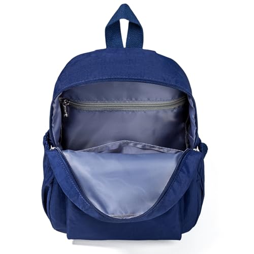 AOTIAN Mini Lightweight 11.8 Inch Backpack Durable Travel Hiking Women and Girls Small Daypack, 7 Liters Blue - color: Blue
