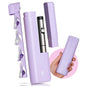 STRAWBERRY & CO Insulin Cooler Travel Case - Built-in Sharps Dispenser & Temperature-Control Organizer- TSA Approved Diabetic Pen Storage for Ozempic, Insulin Pens & Needles - Compact & Leak-Proof - color: Purple