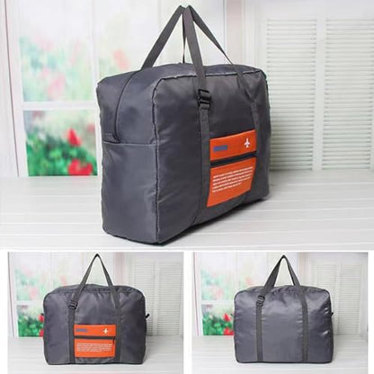 Travel Bag 4PCS Spirit Airlines Personal Item Bag 18x14x8 Foldable Travel Duffel Bag Tote Carry on Luggage Duffle Overnight for Women and Men - color: 4 PCS