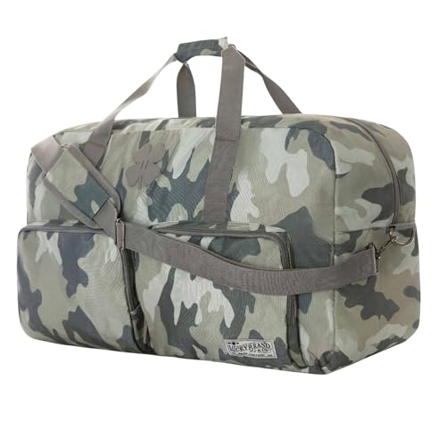 Lucky Travel Duffel Bags 85L, Gym Bag, Travel Bag & Large Duffle Bag for Men, Foldable Overnight Weekender Bags for Women & Men with Adjustable Shoulder Strap, Camo - color: Camo, size: 85L