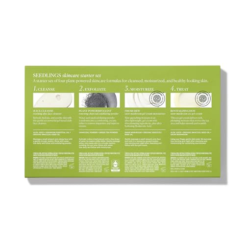 Well People Plant Power Skincare Starter Mini Set, Step-by-Step Skincare Kit For Cleansing, Hydrating, Exfoliating & Nourishing, Vegan & Cruelty-free - size: Travel Size