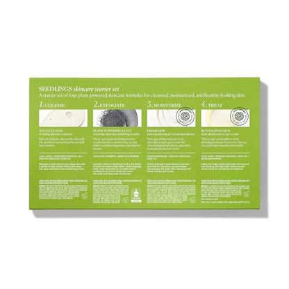 Well People Plant Power Skincare Starter Mini Set, Step-by-Step Skincare Kit For Cleansing, Hydrating, Exfoliating & Nourishing, Vegan & Cruelty-free - size: Travel Size