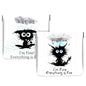 2Pcs PU Leather Small Squeeze Coin Purse Pouch Mini coin Bag Unique And Cute Wallet Cosmetic Bags Change Bag For Women Girls Men Cat struck by lightning - color: Cat struck by lightning