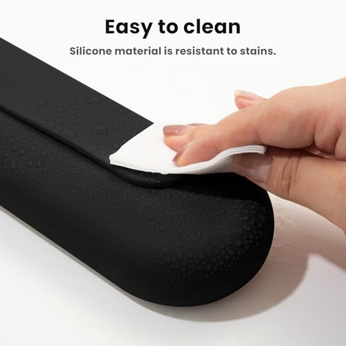 Silicone Electric Toothbrush Travel Case, Manual Toothbrush Travel Cover for Men and Women,Toothbrush Holder for Travel,Gym and More, Fits Most Manual and Electric Toothbrushes - Black - color: Black