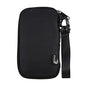 Travel Wallet Lightweight Zipped Document Organizer Bag Family Passport Holder with Detachable Wrist Strap for Women and Men