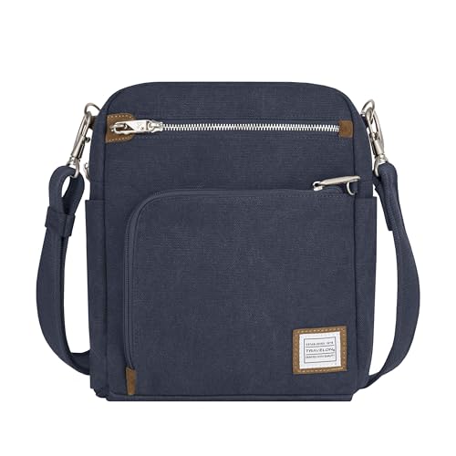 Travelon Anti-Theft Heritage Tour Bag - color: Indigo, size: One Size