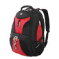 SwissGear 1900 Scansmart TSA 17-Inch Laptop Backpack, Black/Red - color: Red/Black
